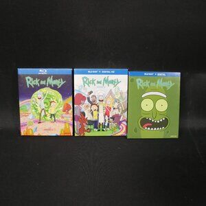 Rick & Morty Seasons 1-3 Blu-Ray Box Sets
